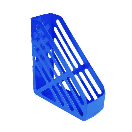 Blue Magazine Rack