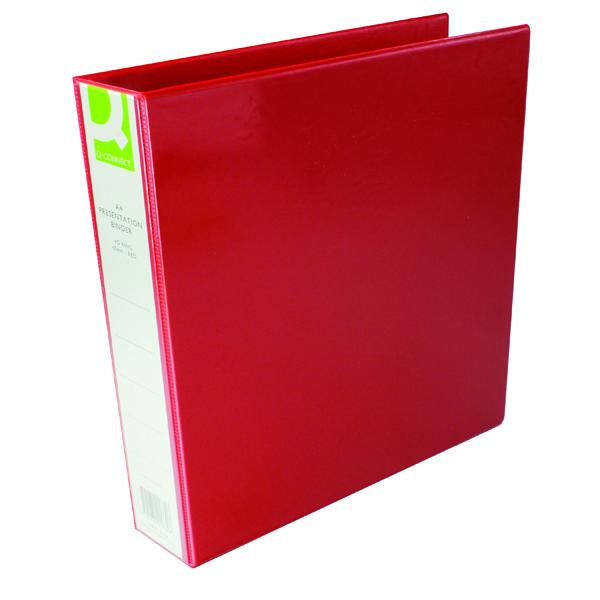 A4 40mm 4D Presentation Red Ring Binder