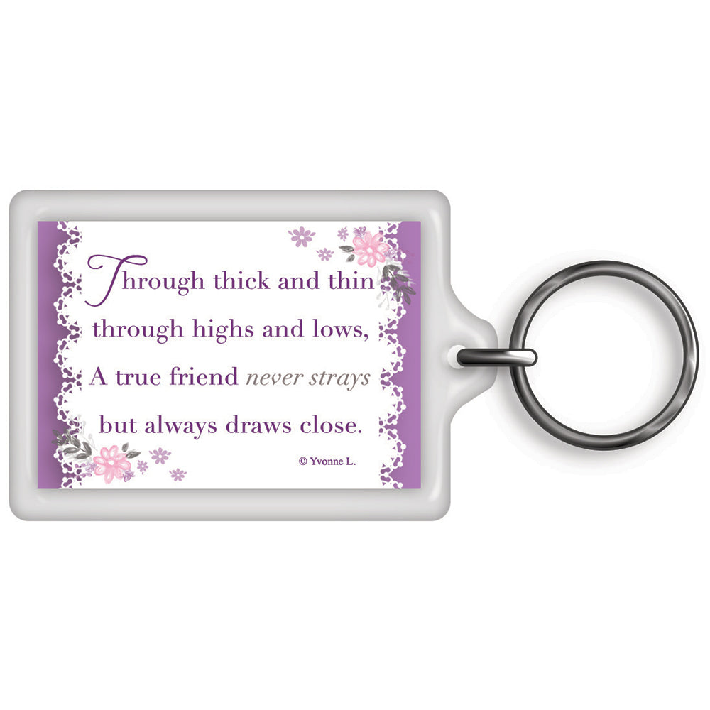 A Special Friend Celebrity Style World's Best Keyring