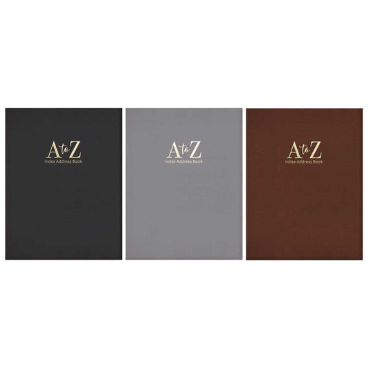 Midi Executive A-Z Index Padded Address Book