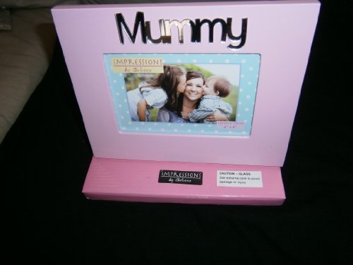 impressions by juliana pink mummy frame 6x4