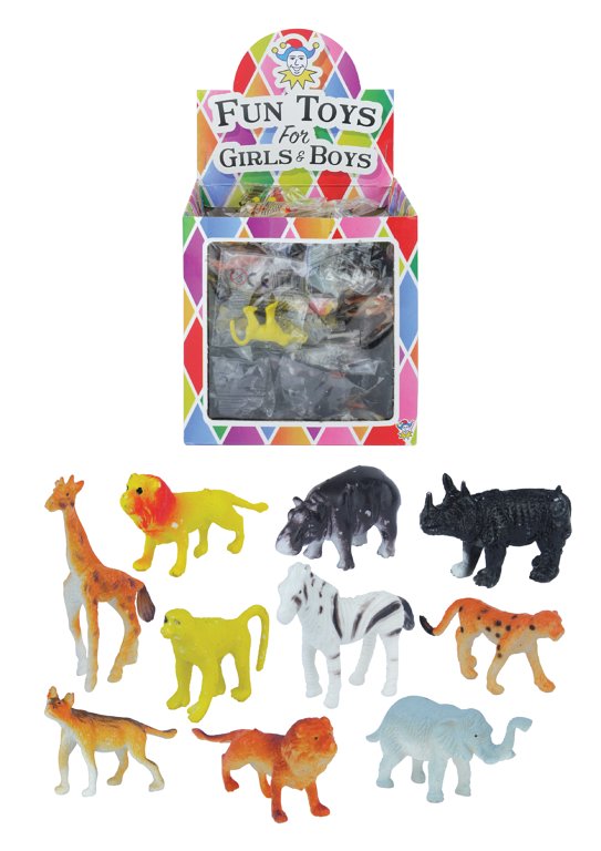 Jungle Animal Figure (4-6cm) Assorted