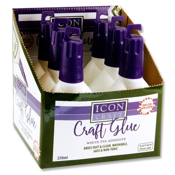 250ml Pva Art & Craft Glue by Icon Craft