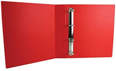 A4 40mm 4D Presentation Red Ring Binder