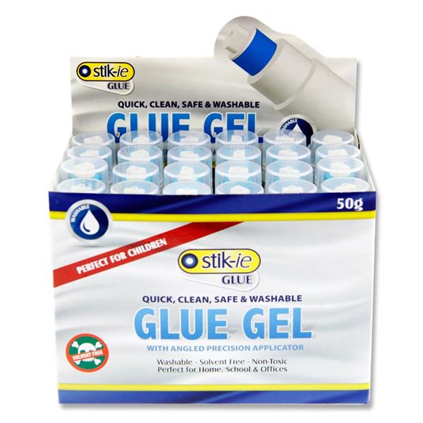 50g Clear Liquid Glue Gel by Stik-ie