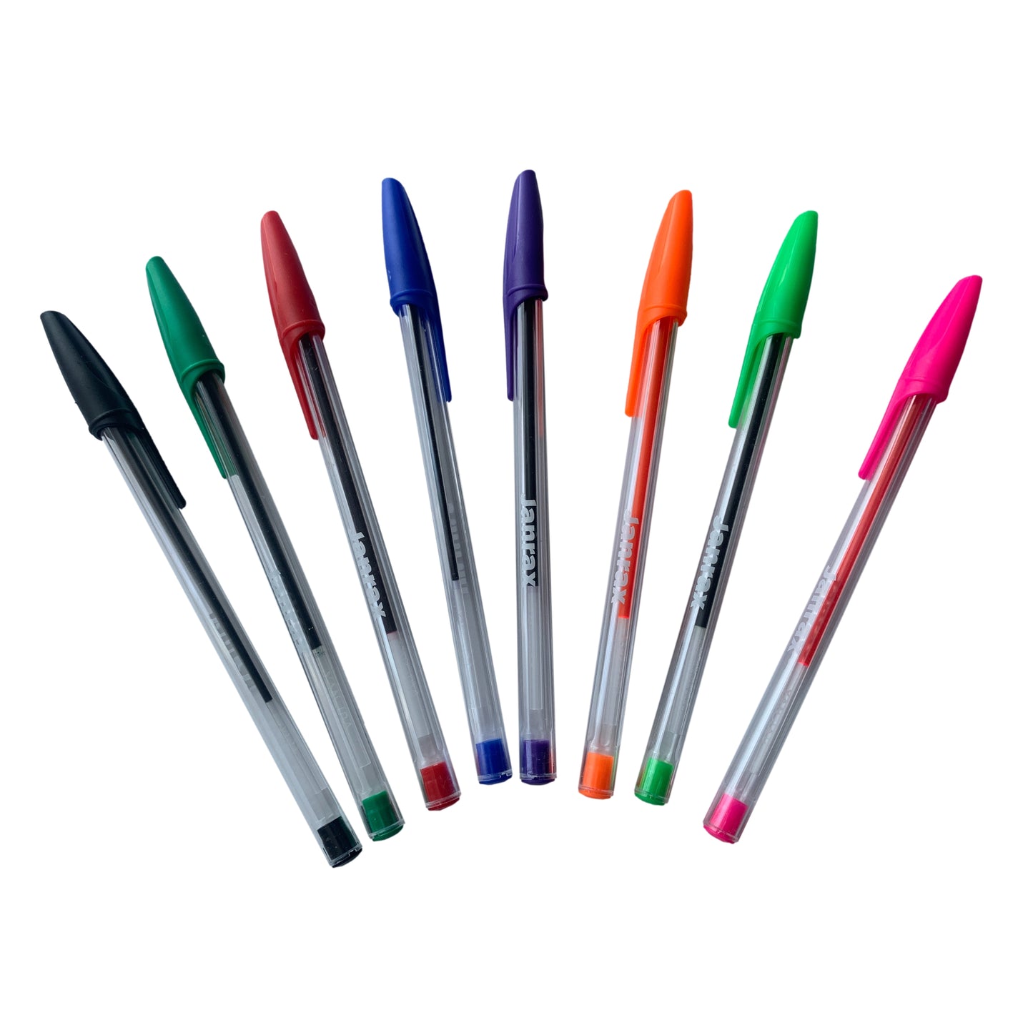 Box of 50 Black Ballpoint Pens Smooth Glide by Janrax