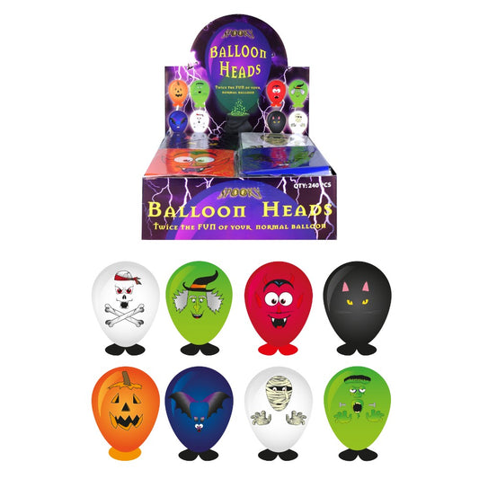 Balloon Heads Halloween Assorted Design