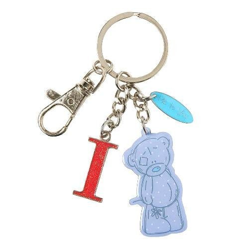 Letter 'I' Me to You Bear Enamel Alphabet Keyring Bag Charm