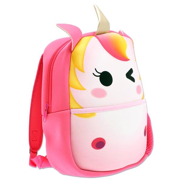 Cute Animal Junior Unicorn Design Neoprene Backpack by Emotionery