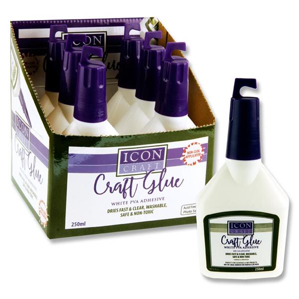 250ml Pva Art & Craft Glue by Icon Craft