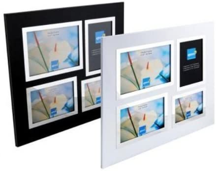 Kenro Strata Series Black 4 Apeture Photo Frame