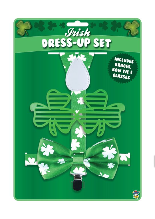 St. Patrick's Day Fancy Dress 3 Pieces Set