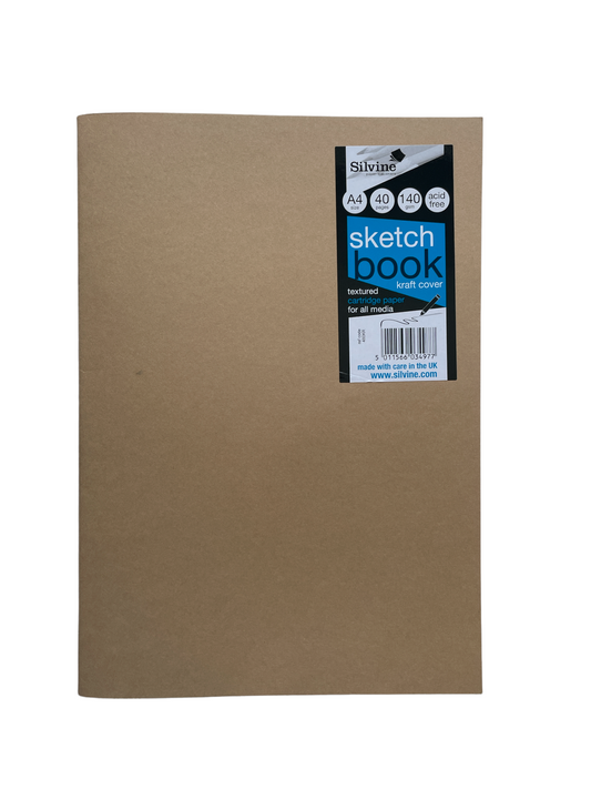 A4 40 Pages Kraft Portrait Field Sketch Book