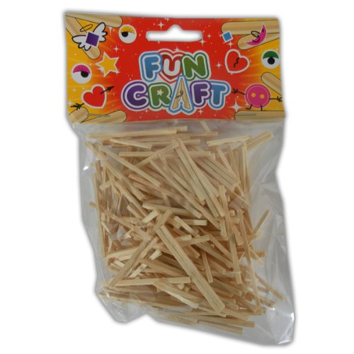 Packs of Craft Kit Match Sticks 200pcs