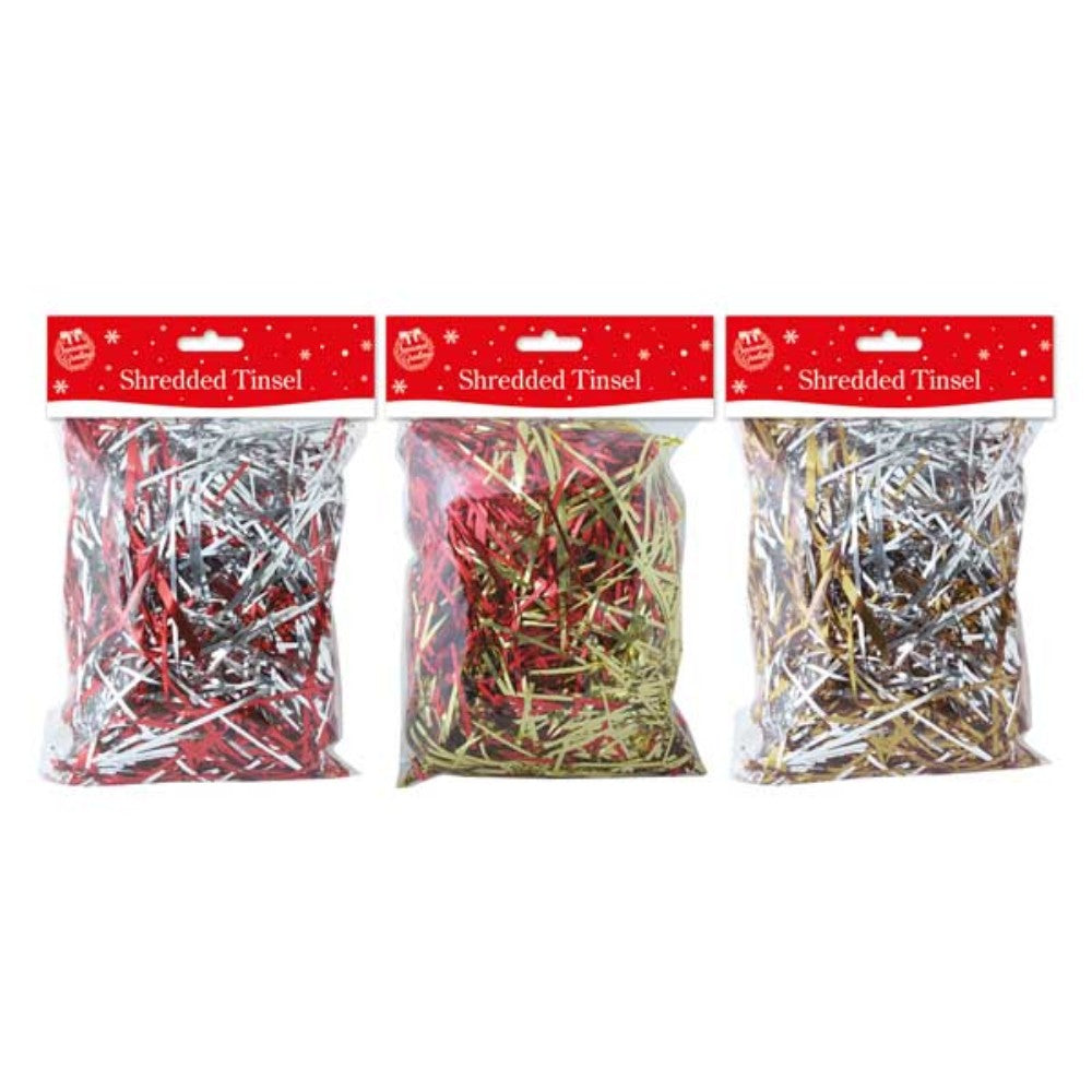 Shredded Foil 50 grams Traditional Colours