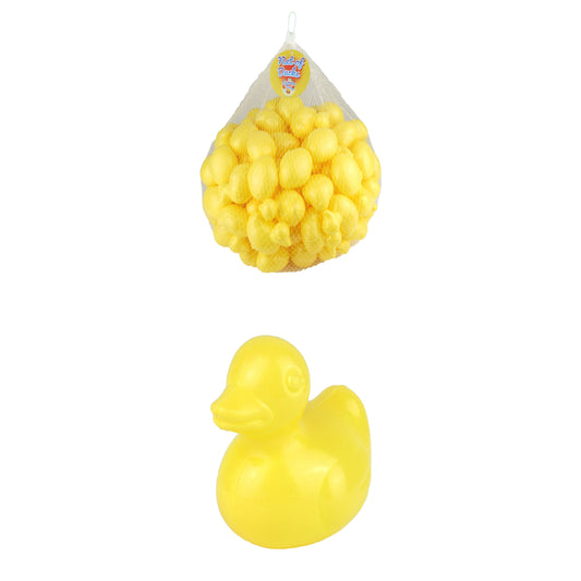 Pack of 100 Duck 7cm Yellow