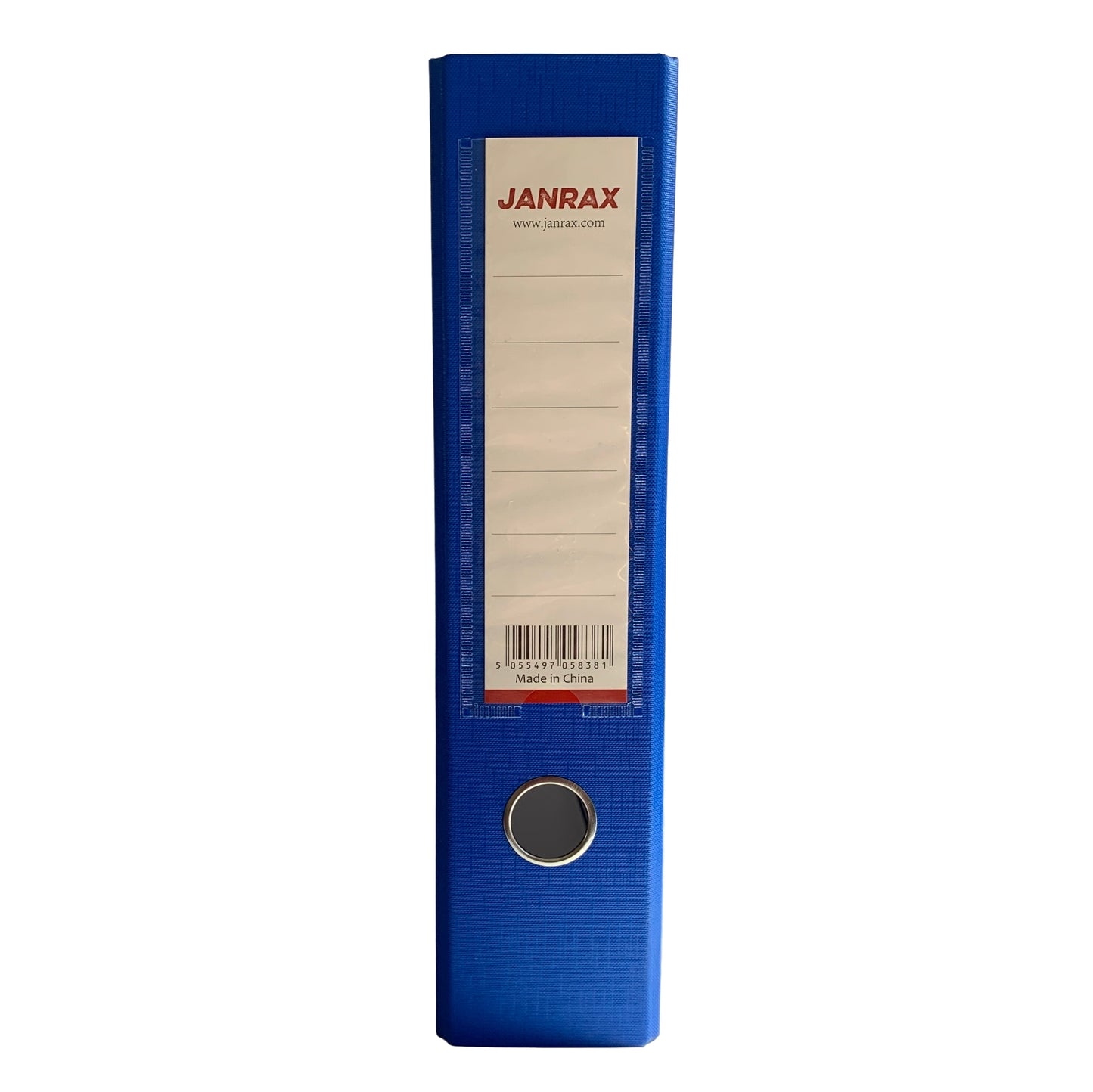 Pack of 10 A4 Blue Paperbacked Lever Arch Files by Janrax