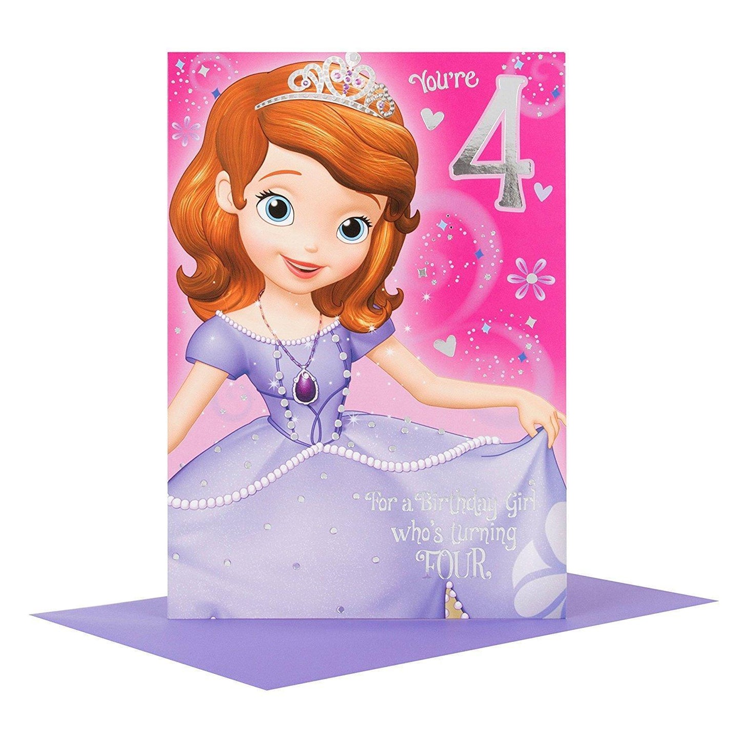 Disney 4th Birthday Card Treats and Fun