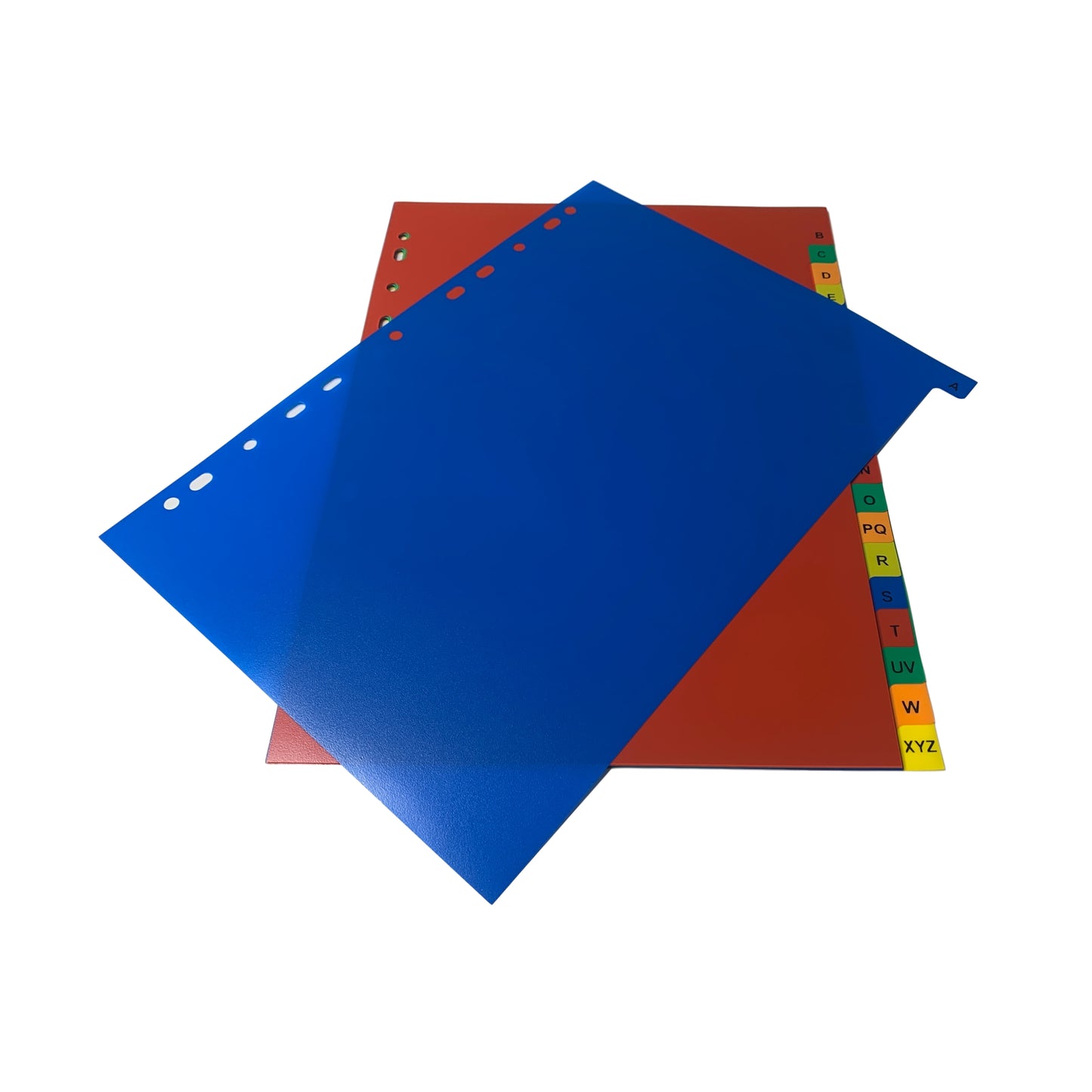 A4 A-Z 20 Part Polypropylene Dividers with Reinforced Index Cover