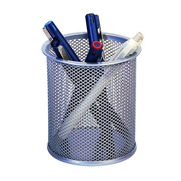 Sliver Mesh Pen Pot