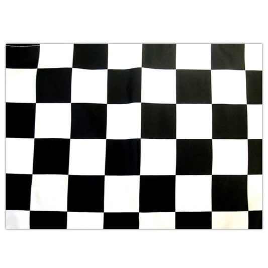 Chequered Black/white Flag 5ft X 3ft