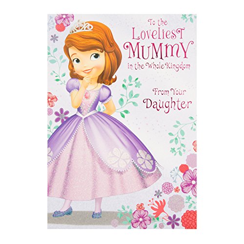 Princess Sofia Mummy Mother's Day Card "from Your Daughter"