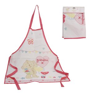 Grandma Button Corner Apron