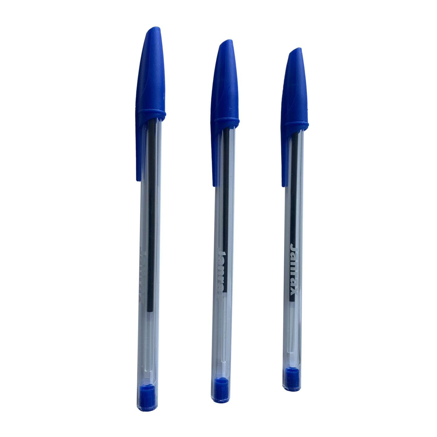 Box of 50 Blue Ballpoint Pens Smooth Glide by Janrax