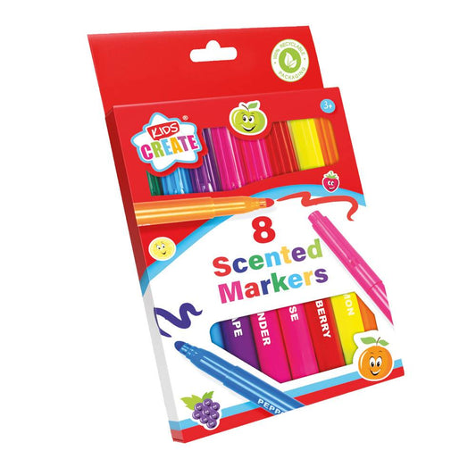 Pack of 8 Scented Markers