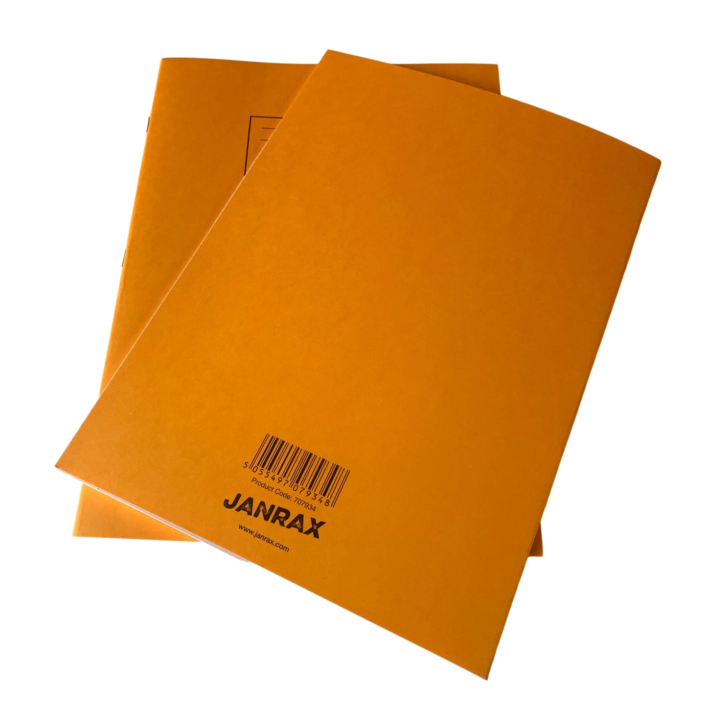 Janrax A4 Orange 80 Pages Feint and Ruled Exercise Book