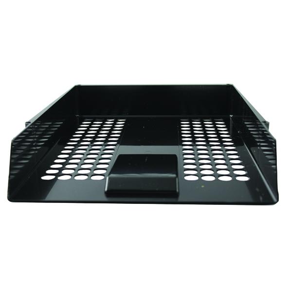 Q-Connect Letter Tray Black CP159KFBLK