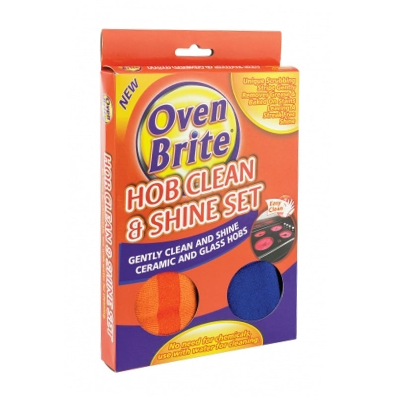 Pack of 2 Oven Brite Hob Clean Cloth