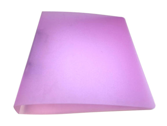 A5 Slim Pink Translucent Ringbinder