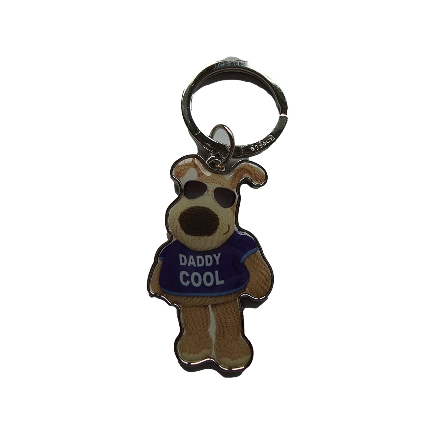 Boofle Daddy Cool Metal Keyring