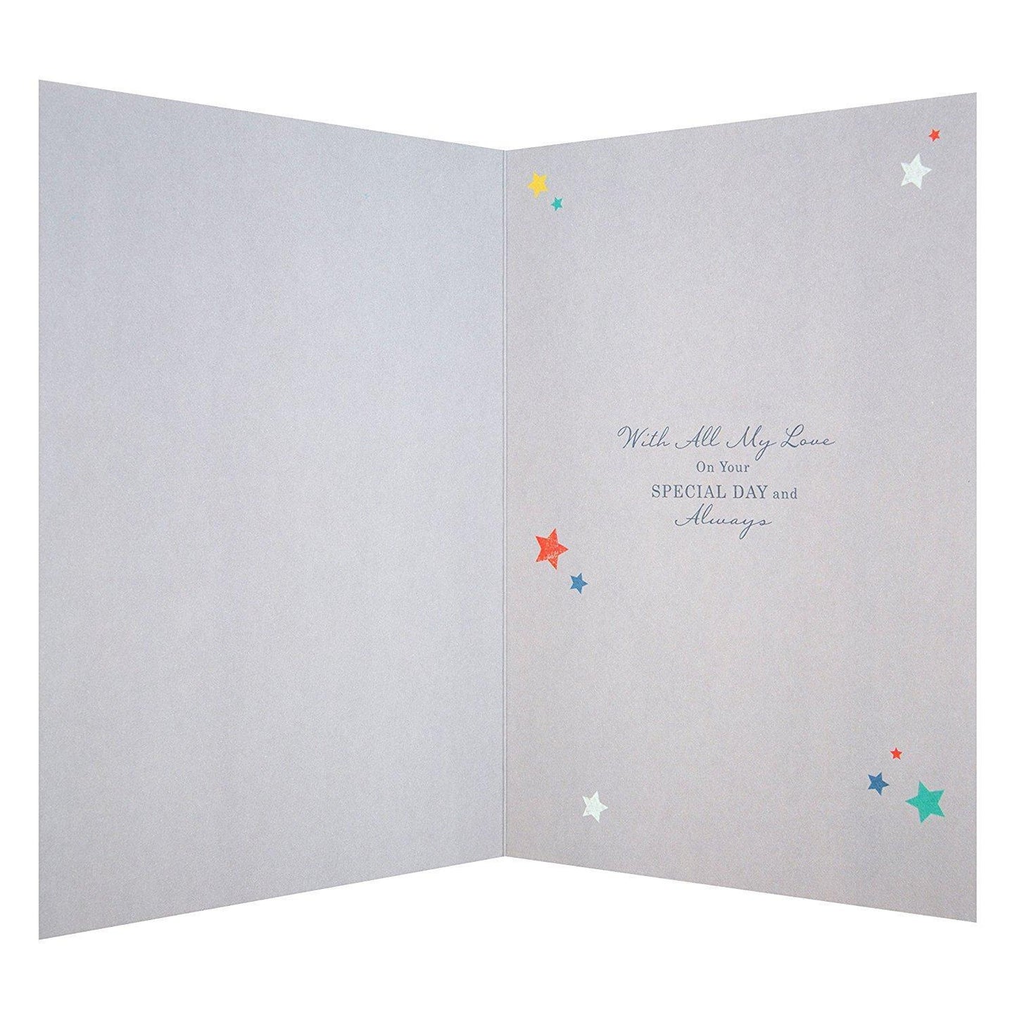 Man In My Life Birthday Card 'All My Love'