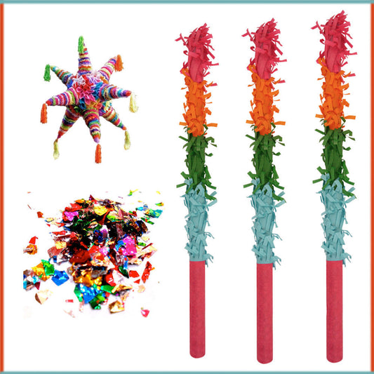 Pinata Stick 50cm Multi colours