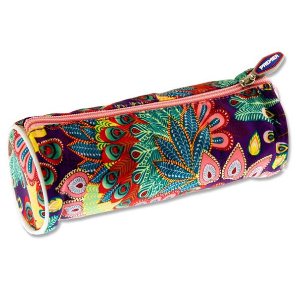 Flower Design Round Pencil Case by Premier