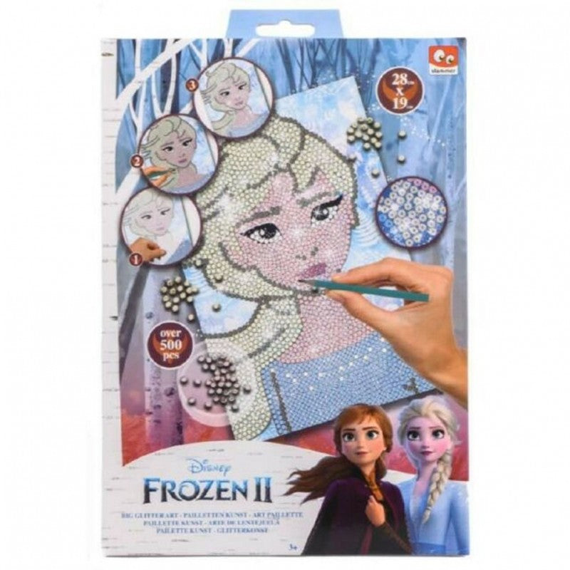 Frozen 2 Sequin Art