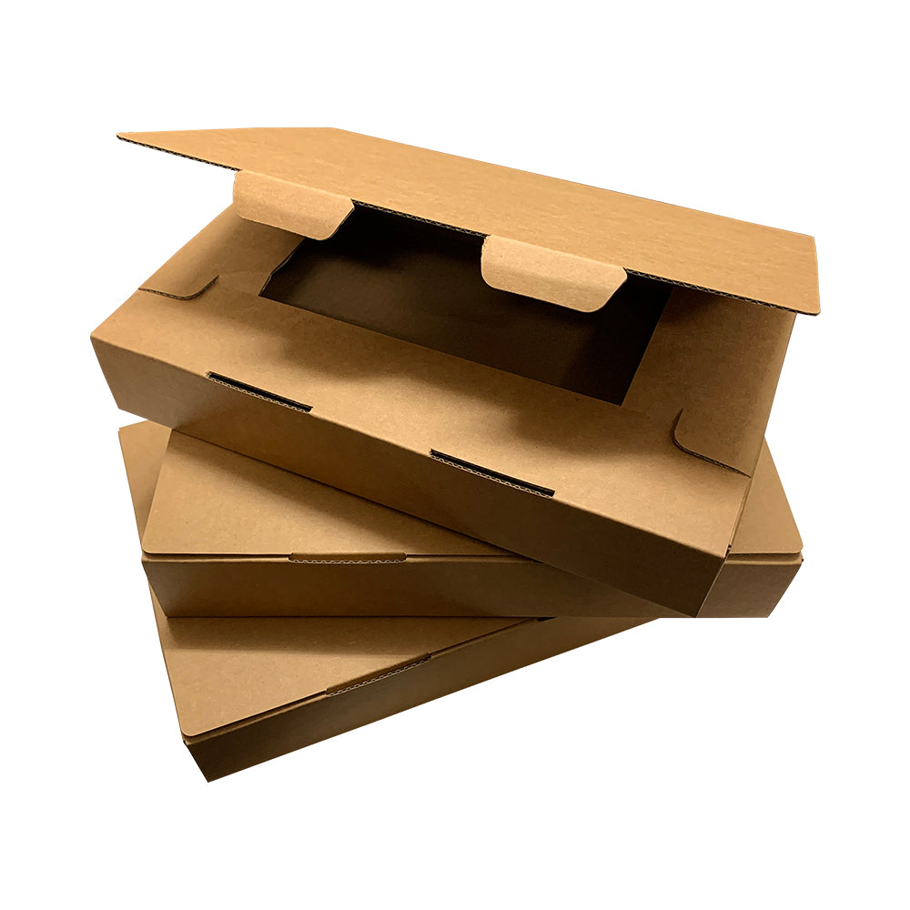 Pack of 3 A4 Kraft Box Files 5cm Depth