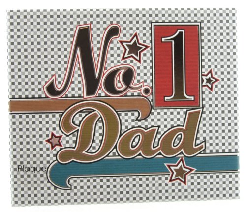 Laura Darrington Typography Collection Plaque No1 Dad