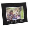 Black Glass The Kids Photo Picture Frame 5x3.5"