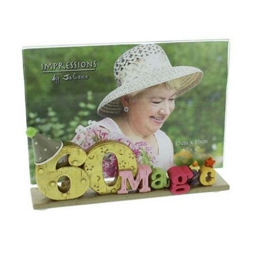 Impressions by Juliana Photo Frame - 60 Magic - 6" x 4"