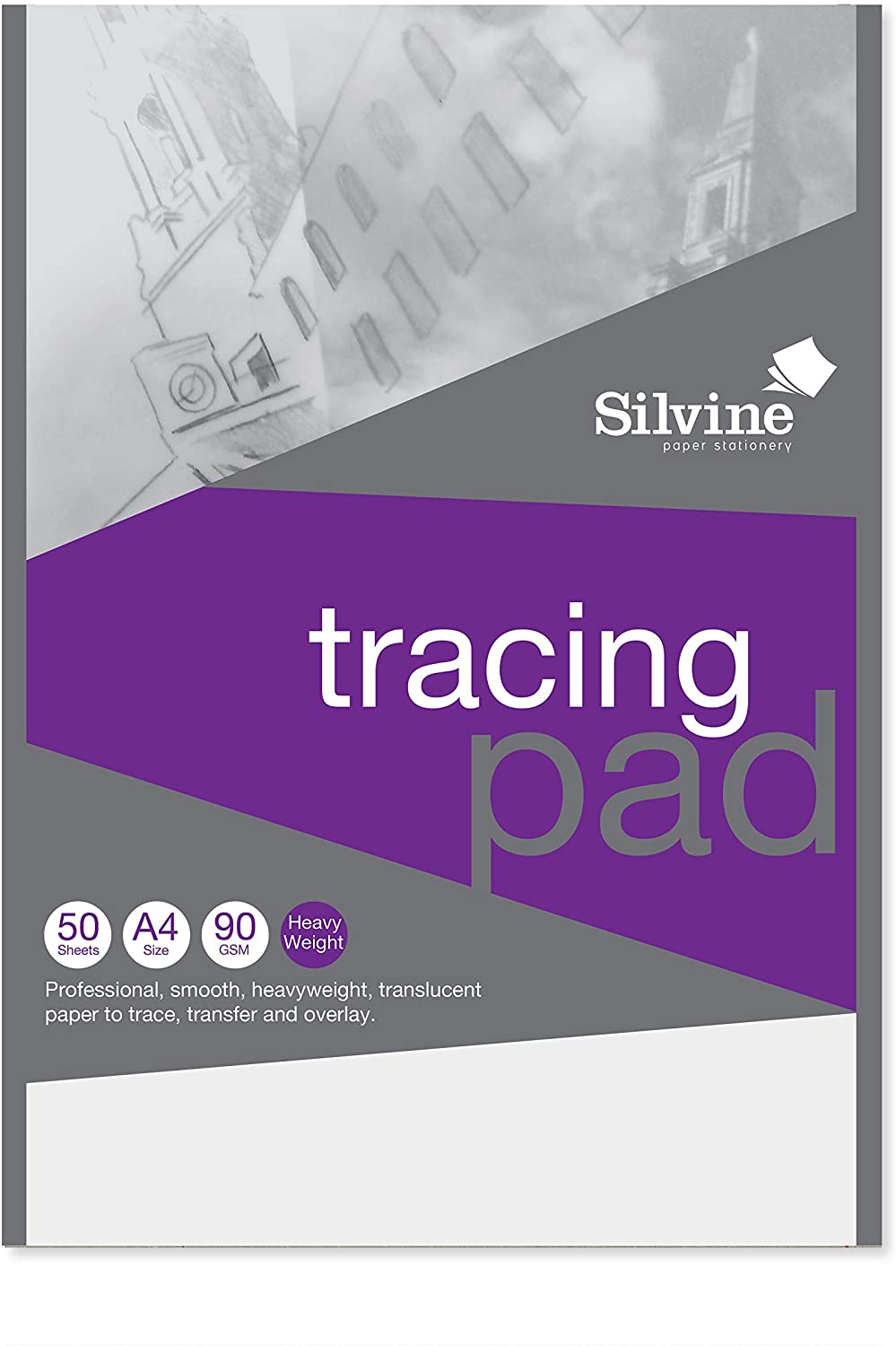 A4 50 Sheets Heavyweight Professional Tracing Pad