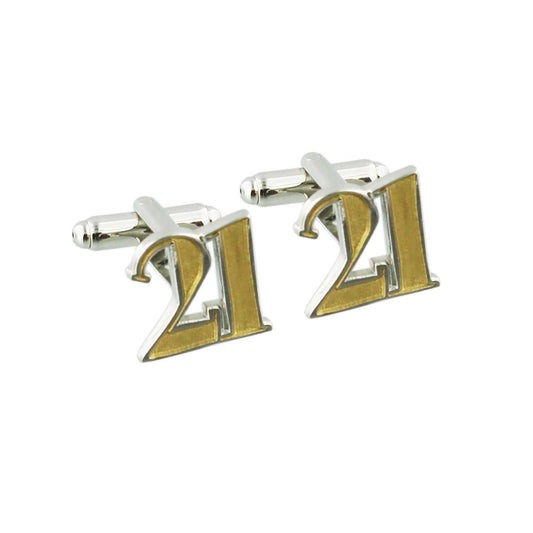 21st Birthday Wendy Jones-Blacket Diecast Cufflinks