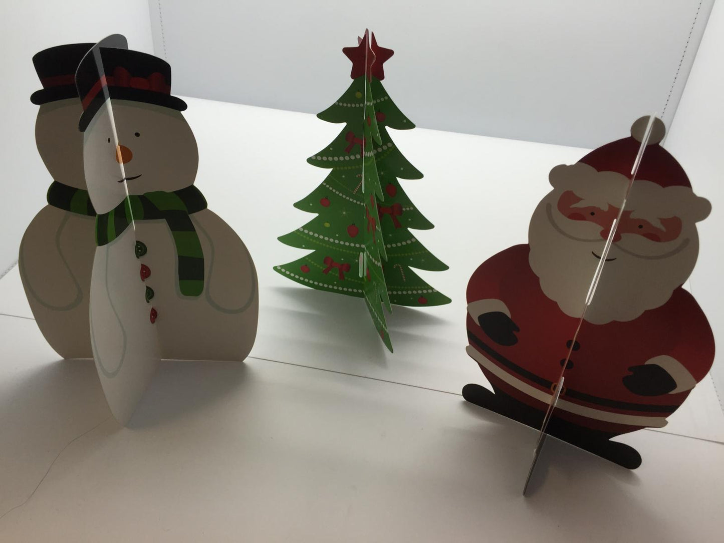 3 Pack Christmas Table Center Pieces