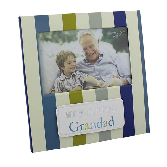 Juliana Picture Frame Wonderful Grandad 4" x 6" Photo