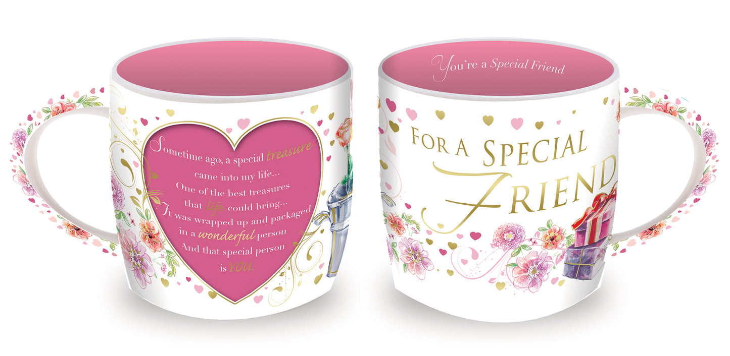 For A Special Friend Celebrity Style Mug