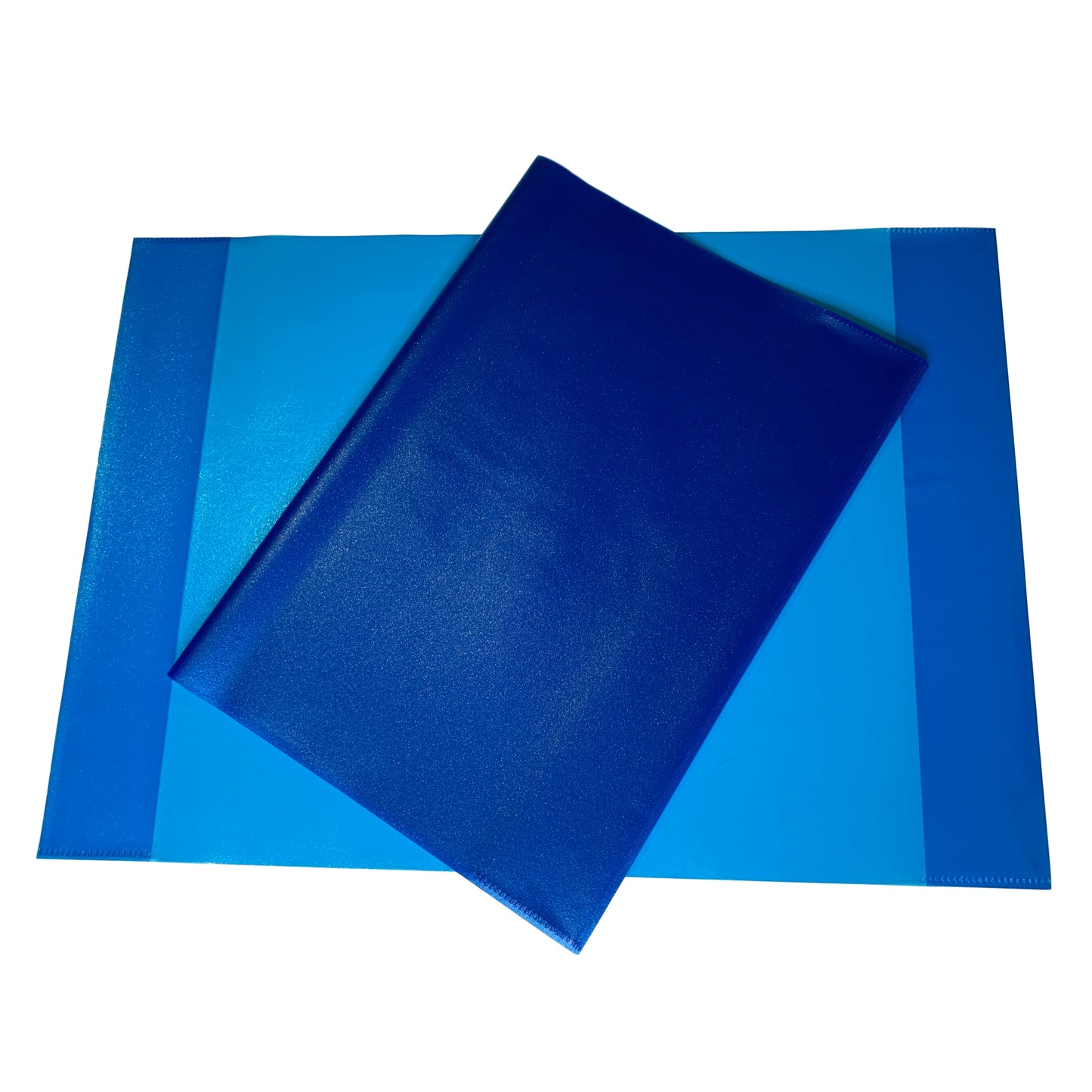 Pack of 10 A4 Frosted Blue Exercise Book Covers