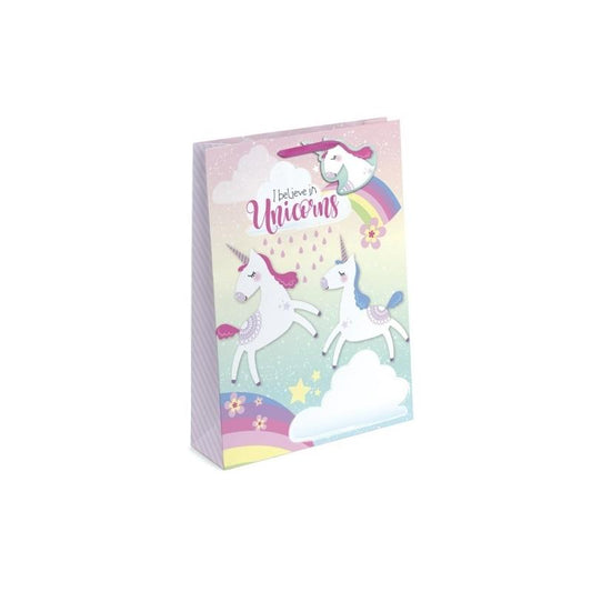 Unicorn Design Medium Gift Bag