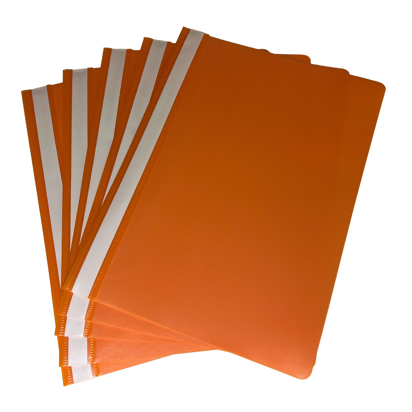 Pack of 12 Orange A4 Project Folders by Janrax